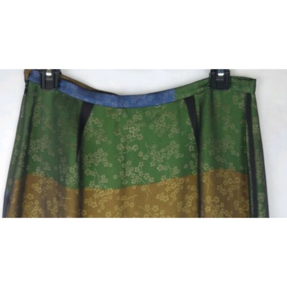 Armand Ventilo a line midi silk skirt - Picture 4 of 8